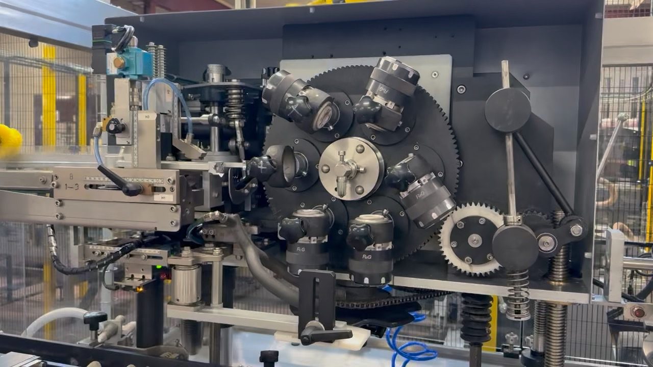 Ensemble de distribution des capsules sur capsulateur ROBINO et Galandrino